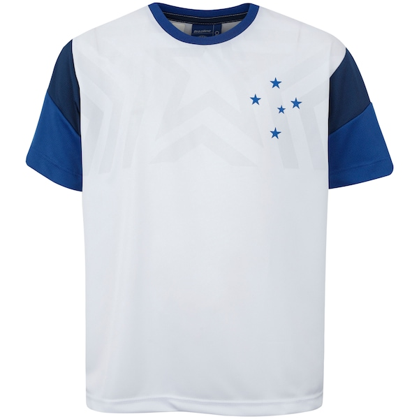 Camiseta do Cruzeiro Braziline Brilhar Juvenil Camiseta do Cruzeiro Braziline Brilhar Juvenil