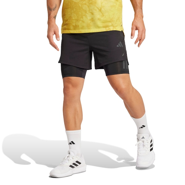 Bermuda adidas Power 2 em 1 Masculina Bermuda adidas Power 2 em 1 Masculina