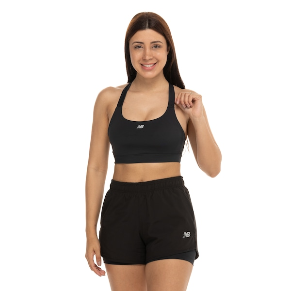 Top Fitness New Balance Alta Sustentação Essentials Run Adulto Top Fitness New Balance Alta Sustentação Essentials Run Adulto