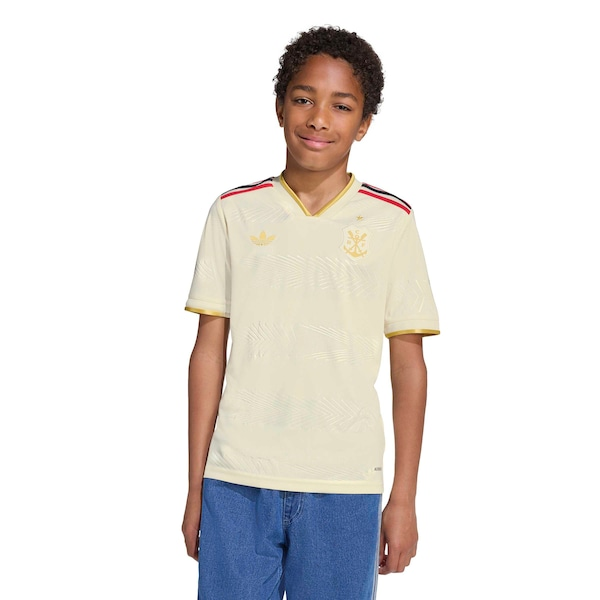 Camisa do Flamengo III 25/26 Torcedor adidas Originals Juvenil