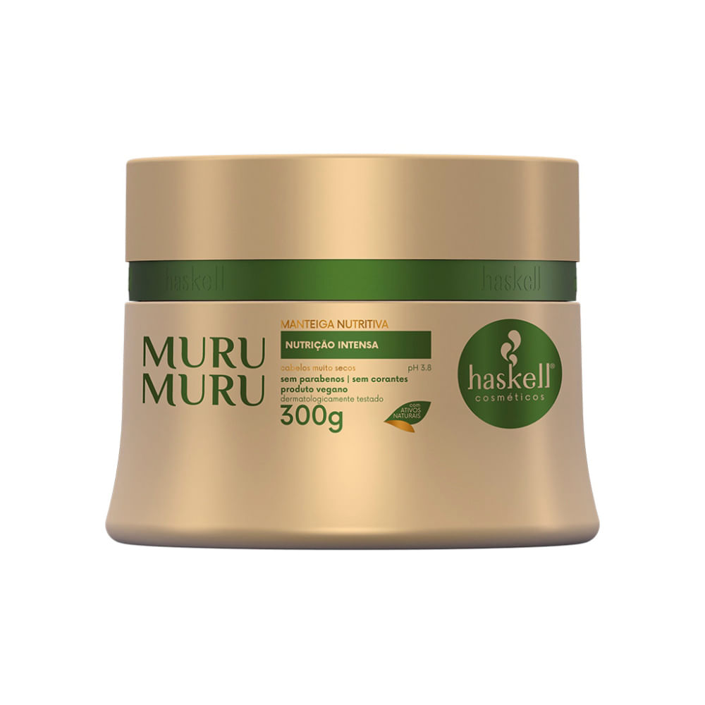 Manteiga nutritiva haskell cosméticos murumuru 300g