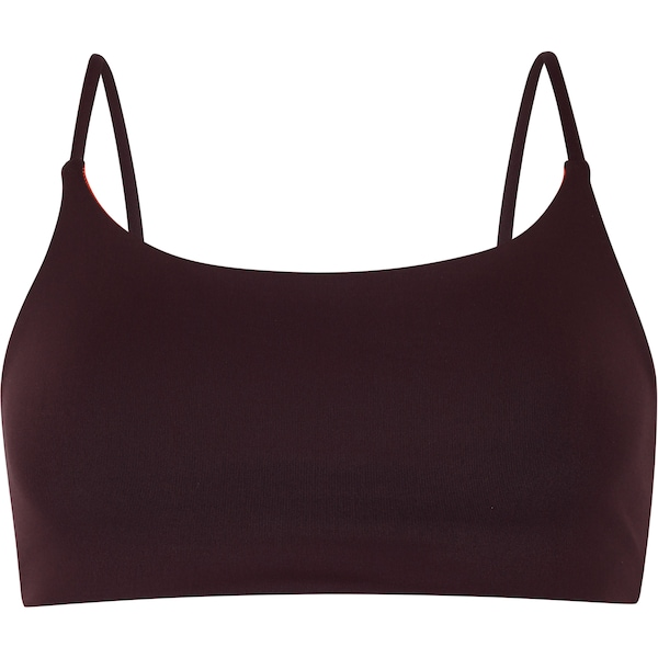 Top Fitness sem Bojo Oxer Baixa Sustentação Reversível Bicolor