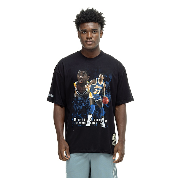 Camiseta Mitchell & Ness Los Angeles Lakers Cards NBA Masculina