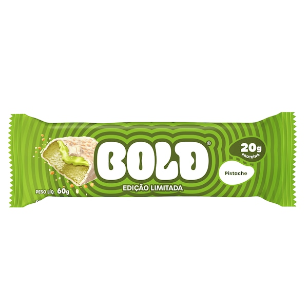 Barra de Proteína Bold Pistache - 60g