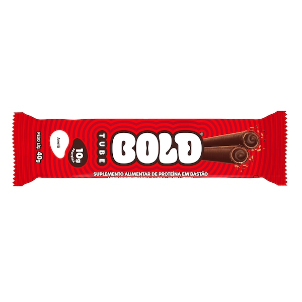 Barra de Proteína Bold Tube Avelã - 40g