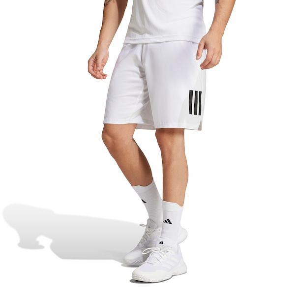 Bermuda Masculina adidas Club 3 Listras Bermuda Masculina adidas Club 3 Listras