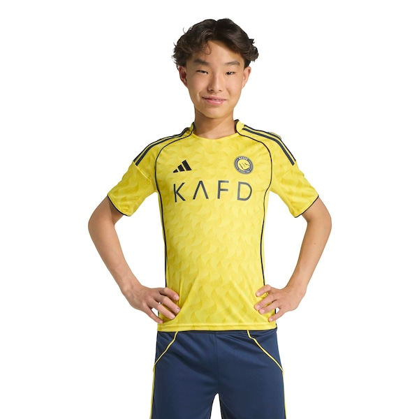 Camisa Al Nassr FC I 25/26 Torcedor adidas Infantil
