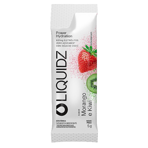 Eletrólitos Liquidz Morango e Kiwi - Unidade