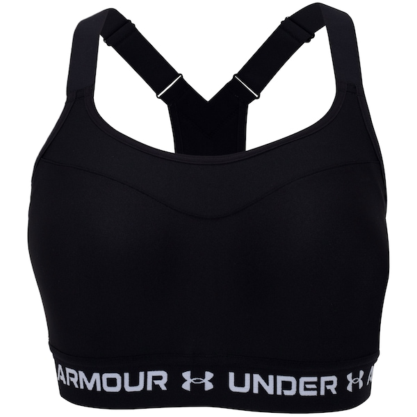 Top Fitness com Bojo Under Armour Alta Sustentação High Crossback Adulto