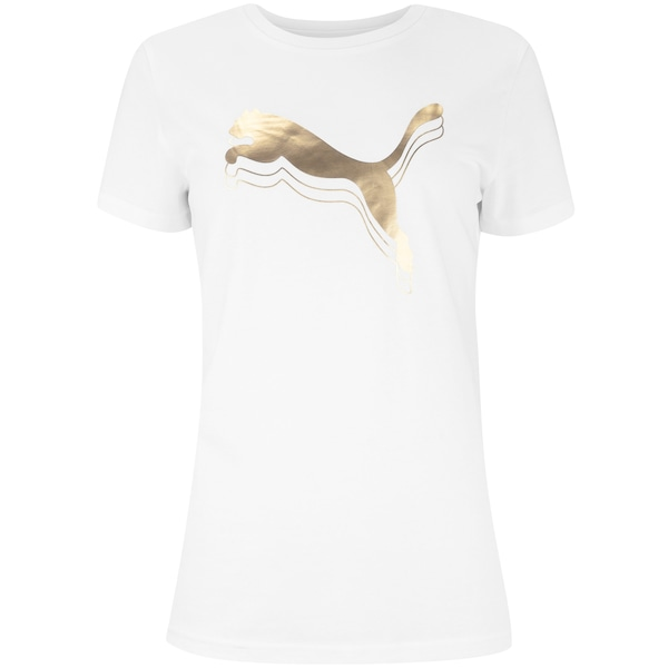 Camiseta PUMA Essential Metallic Feminina Camiseta PUMA Essential Metallic Feminina