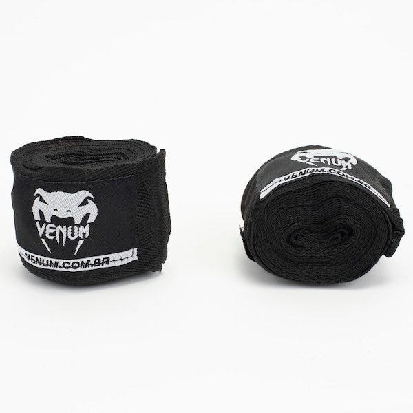 Kit Boxe Muay Thai Venum New Impact Evo com Luva, Bucal e Bandagem Kit Boxe Muay Thai Venum New Impact Evo com Luva, Bucal e Bandagem
