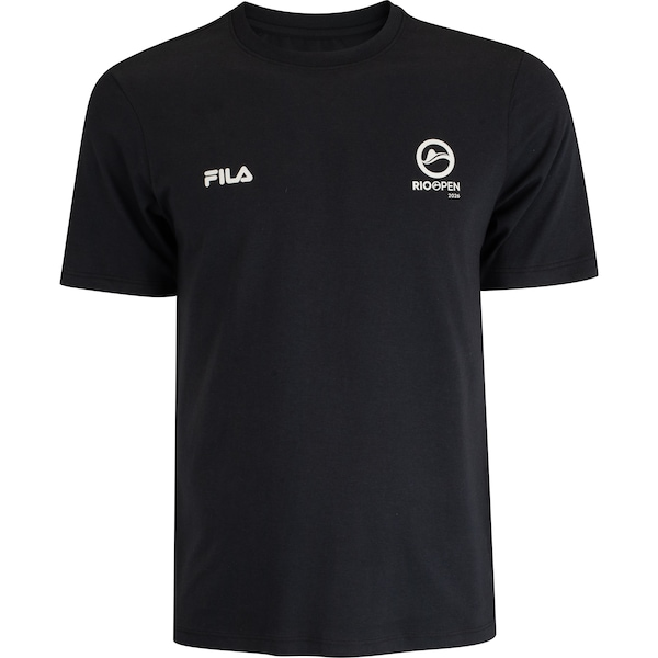 Camiseta Fila Regular Premium Rio Open26 - Masculina Camiseta Fila Regular Premium Rio Open26 - Masculina