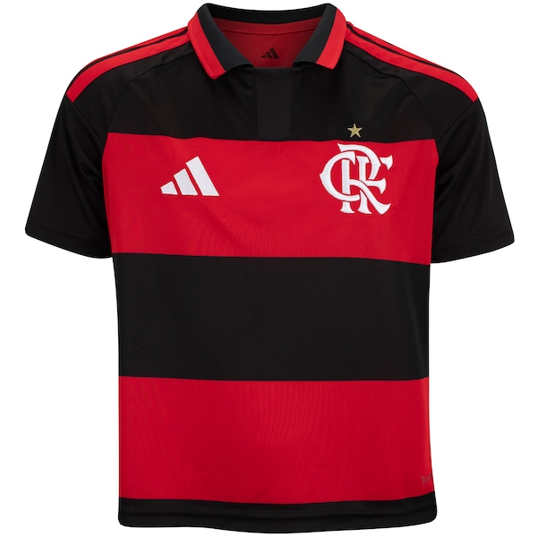 Camisa do Flamengo I 26/27 Torcedor adidas Infantil Camisa do Flamengo I 26/27 Torcedor adidas Infantil