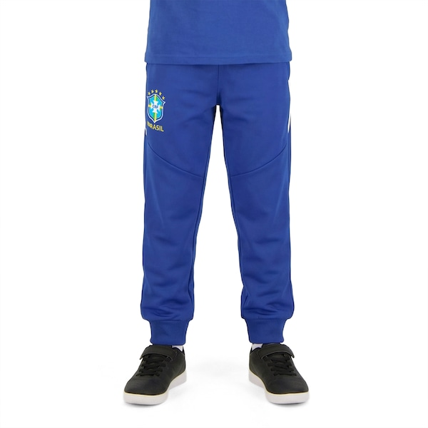 Calça Seleção do Brasil Polytricot CBF 26/27 Infantil Calça Seleção do Brasil Polytricot CBF 26/27 Infantil
