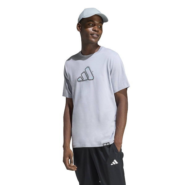 Camiseta LS adidas Motorsport Track - Masculina Camiseta LS adidas Motorsport Track - Masculina