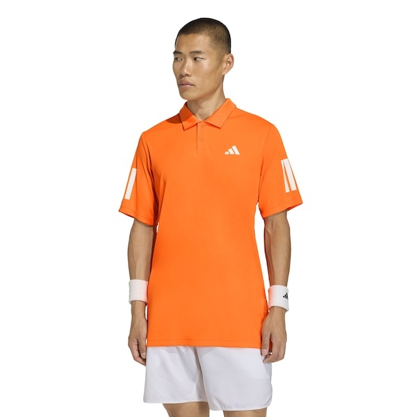 Camisa Polo adidas Club 3 Listras - Masculina