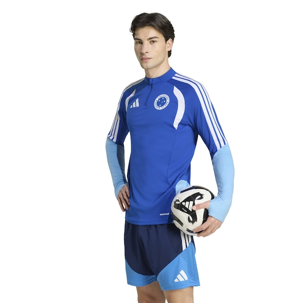 Jaqueta do Cruzeiro Treino Atleta 26/27 adidas Masculina Jaqueta do Cruzeiro Treino Atleta 26/27 adidas Masculina
