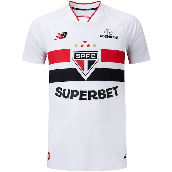 Camisa do São Paulo I 26/27 New Balance Torcedor Masculina Camisa do São Paulo I 26/27 New Balance Torcedor Masculina
