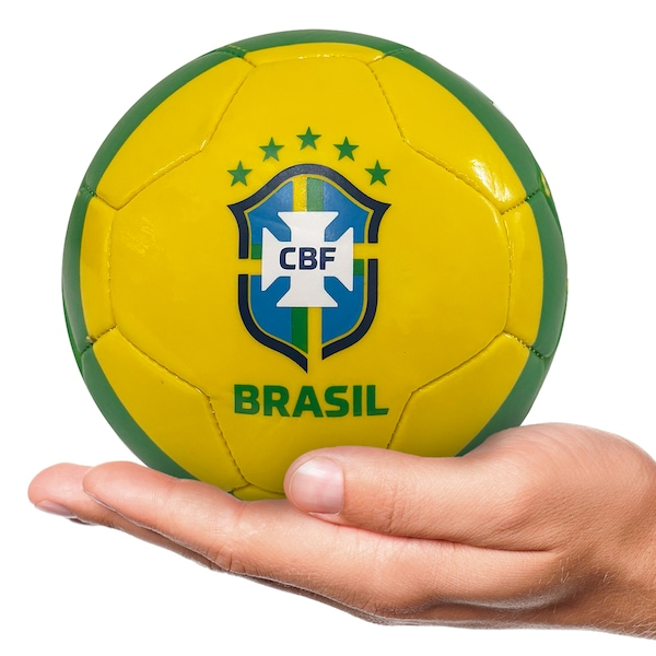 Mini Bola da Seleção do Brasil Escudo CBF 26/27 Mini Bola da Seleção do Brasil Escudo CBF 26/27