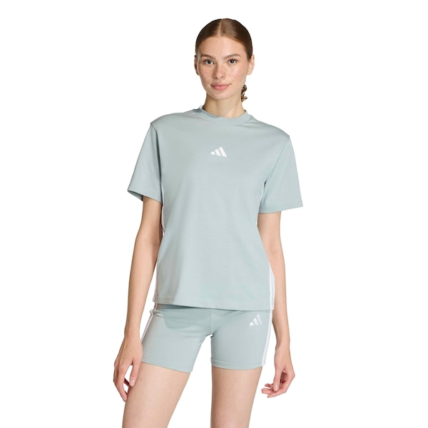 Camiseta adidas Stripes Feminina Camiseta adidas Stripes Feminina