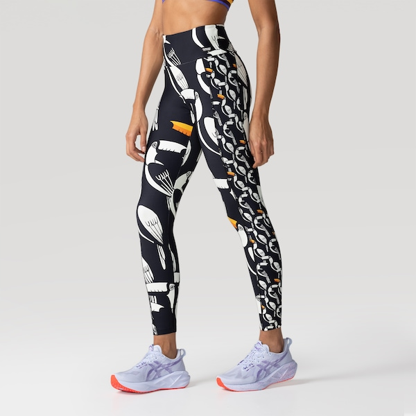 Calça Legging Recorte Tucano Rainbow Farm Feminina Calça Legging Recorte Tucano Rainbow Farm Feminina