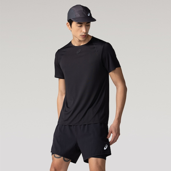 Bermuda 5 Quadri 2 em 1 ASICS Masculina Bermuda 5 Quadri 2 em 1 ASICS Masculina