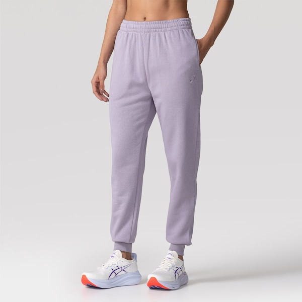 Calça Moletom ASICS Jogger Com Fleece Feminino Calça Moletom ASICS Jogger Com Fleece Feminino
