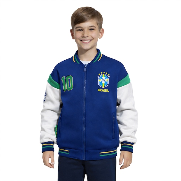 Jaqueta da Seleção do Brasil Bomber CBF 26/27 Infantil Jaqueta da Seleção do Brasil Bomber CBF 26/27 Infantil