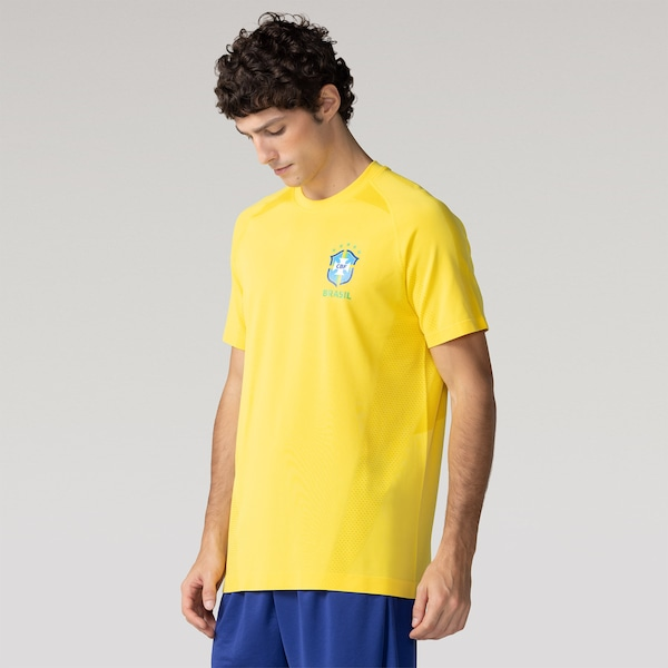 Camiseta da Seleção do Brasil Penta Seamless CBF 26/27 Masculina Camiseta da Seleção do Brasil Penta Seamless CBF 26/27 Masculina