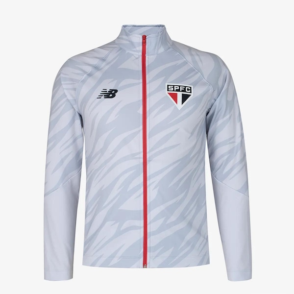 Jaqueta do São Paulo Pré Jogo 26/27 New Balance Masculina Jaqueta do São Paulo Pré Jogo 26/27 New Balance Masculina