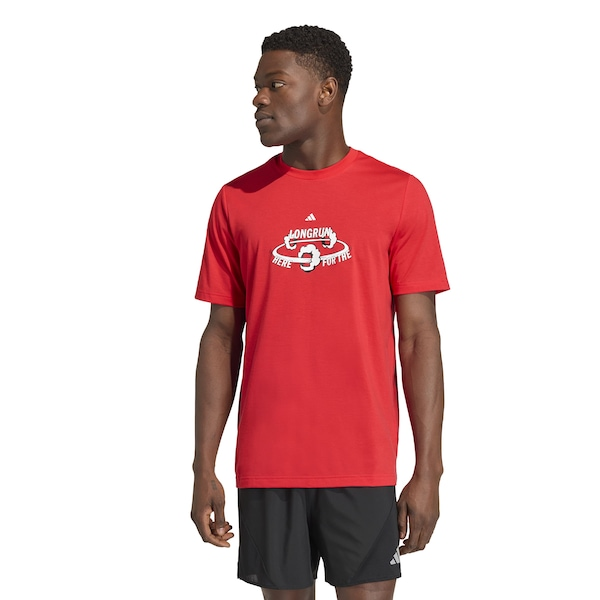 Camiseta Estampada For The Long Run Masculina Camiseta Estampada For The Long Run Masculina