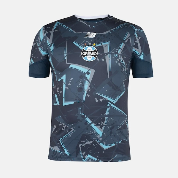Camisa do Grêmio Pré Jogo 26/27 New Balance Masculina Camisa do Grêmio Pré Jogo 26/27 New Balance Masculina