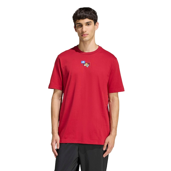 Camiseta adidas Bordado Pequeno Estampa Futebol Masculina Camiseta adidas Bordado Pequeno Estampa Futebol Masculina