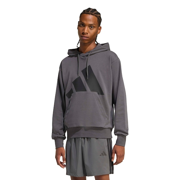 Blusão Adidas Big Logo com Capuz - Masculino Blusão Adidas Big Logo com Capuz - Masculino