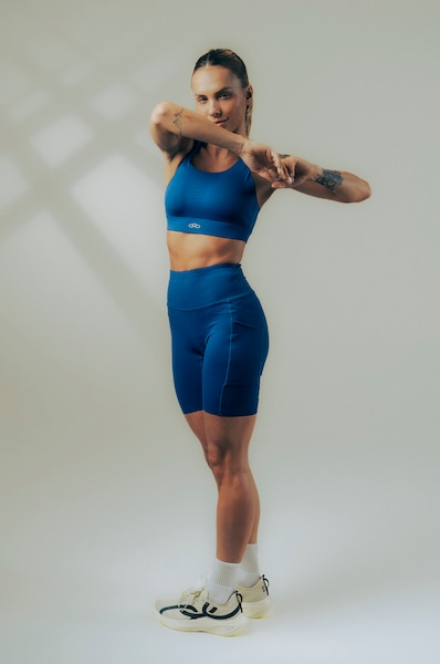 Bermuda Feminina Olympikus Corre com Bolso Bermuda Feminina Olympikus Corre com Bolso