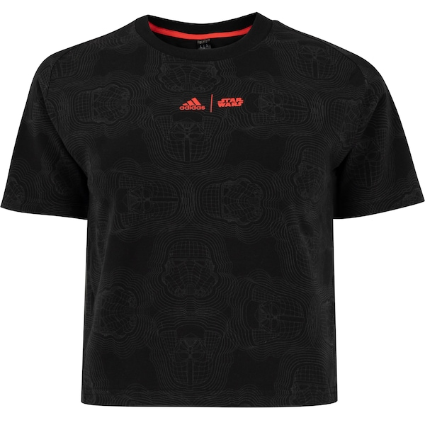 Camiseta Juvenil adidas Manga Curta Star Wars ZNE Camiseta Juvenil adidas Manga Curta Star Wars ZNE