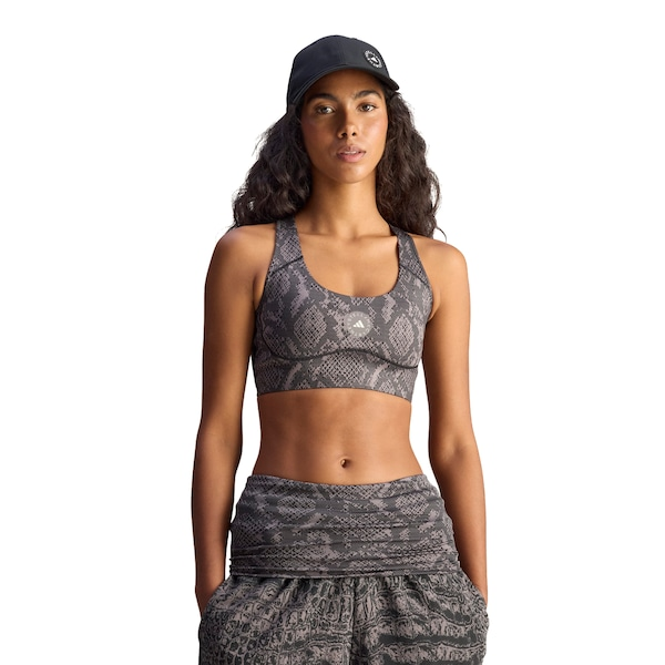 Top Power Impact adidas by Stella McCartney Suporte Médio Estampado Adulto Top Power Impact adidas by Stella McCartney Suporte Médio Estampado Adulto