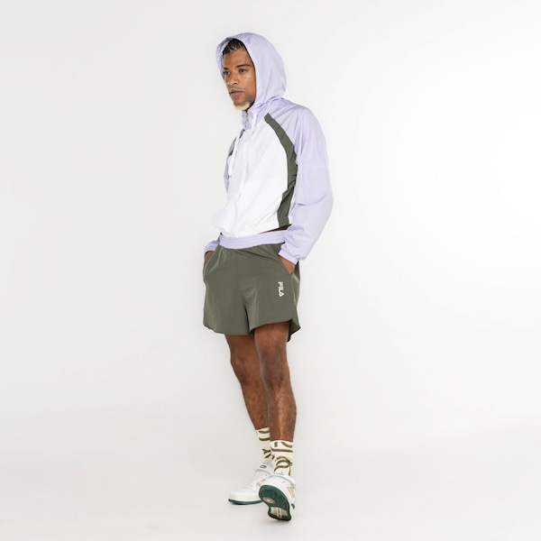Short Fila Color Block Letter Short Fila Color Block Letter