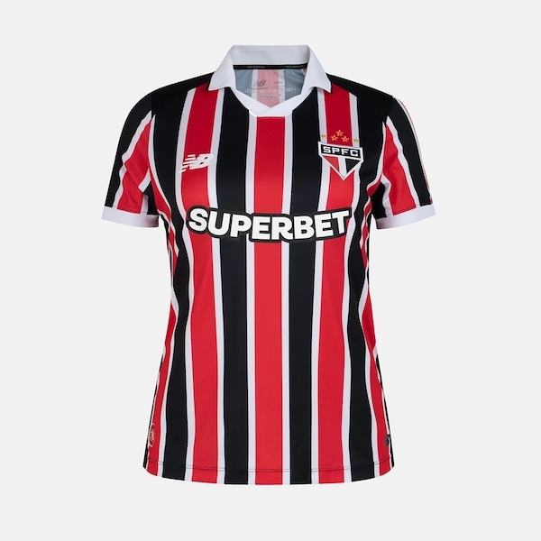 Camisa do São Paulo II 26/27 New Balance Torcedor Feminina Camisa do São Paulo II 26/27 New Balance Torcedor Feminina