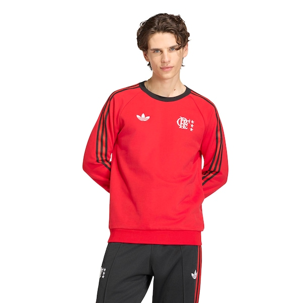 Blusão de Moletom Flamengo adidas Originals 26/27 Masculino Blusão de Moletom Flamengo adidas Originals 26/27 Masculino