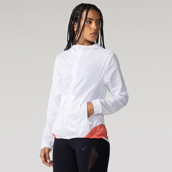 Jaqueta ASICS com Capuz Icon Packable - Feminina