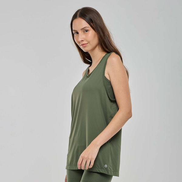 Camiseta Regata Vestem Dry Fit Lindsey Feminina Camiseta Regata Vestem Dry Fit Lindsey Feminina