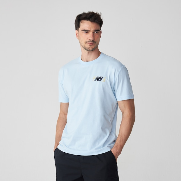 Camiseta New Balance Ls Masculina Camiseta New Balance Ls Masculina