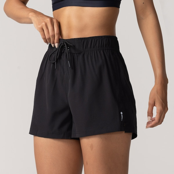 Shorts Oxer Liso Cos Contrastante - Feminino Shorts Oxer Liso Cos Contrastante - Feminino