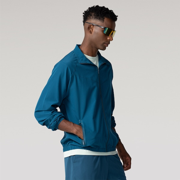 Jaqueta Oxer Recortes Raglan Masculina