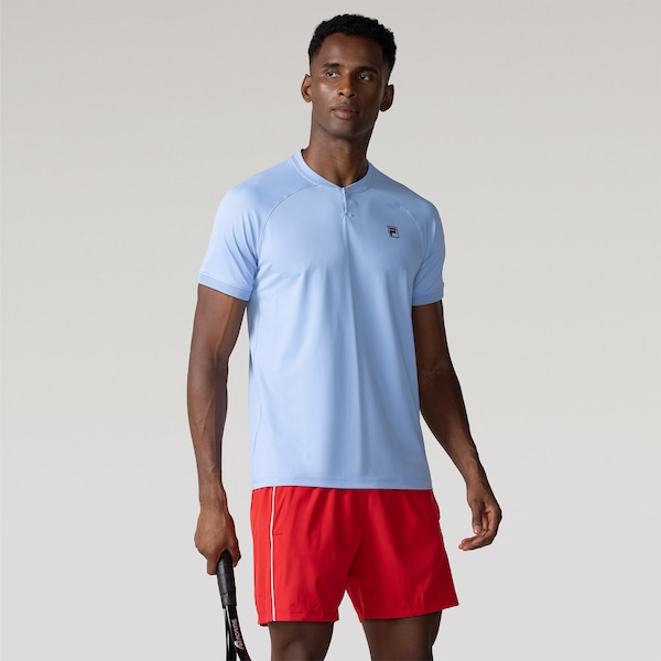 Camisa Polo Fila Raglan Court Ease - Masculina Camisa Polo Fila Raglan Court Ease - Masculina