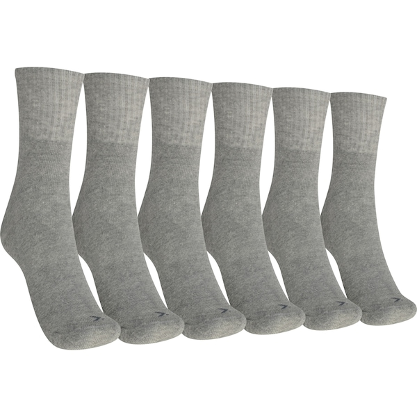 Kit 3 Pares de Meias Atoalhadas Cano Médio Tamanho 39-44 Casual Oxer Adulto Kit 3 Pares de Meias Atoalhadas Cano Médio Tamanho 39-44 Casual Oxer Adulto