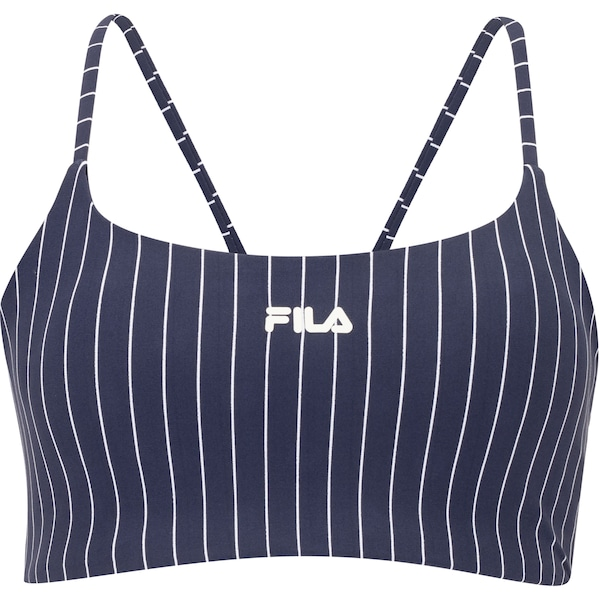 Top Fitness com Bojo Removível Fila Média Sustentação Future Sports Pinstripes Flow Adulto Top Fitness com Bojo Removível Fila Média Sustentação Future Sports Pinstripes Flow Adulto
