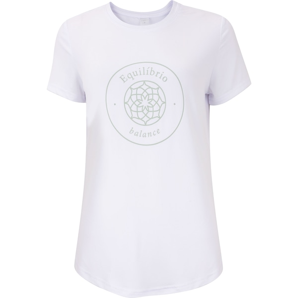 Camiseta Feminina Oxer Manga Curta Estampada Refletivo Camiseta Feminina Oxer Manga Curta Estampada Refletivo