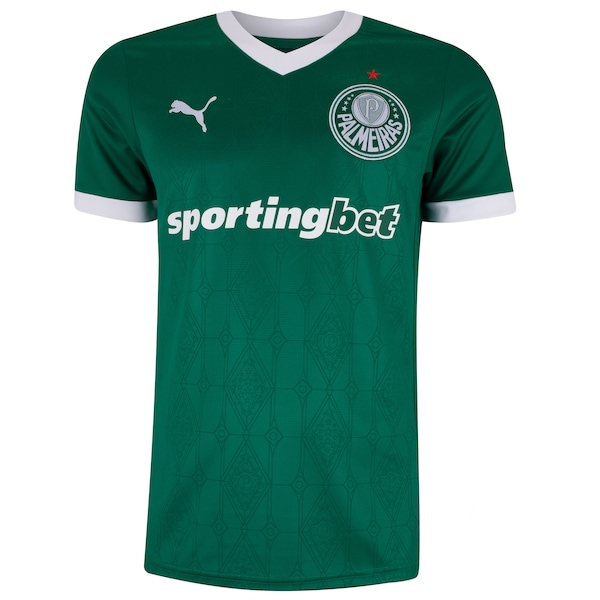 Camisa do Palmeiras I 25/26 Puma Torcedor - Fictor - Masculina Camisa do Palmeiras I 25/26 Puma Torcedor - Fictor - Masculina